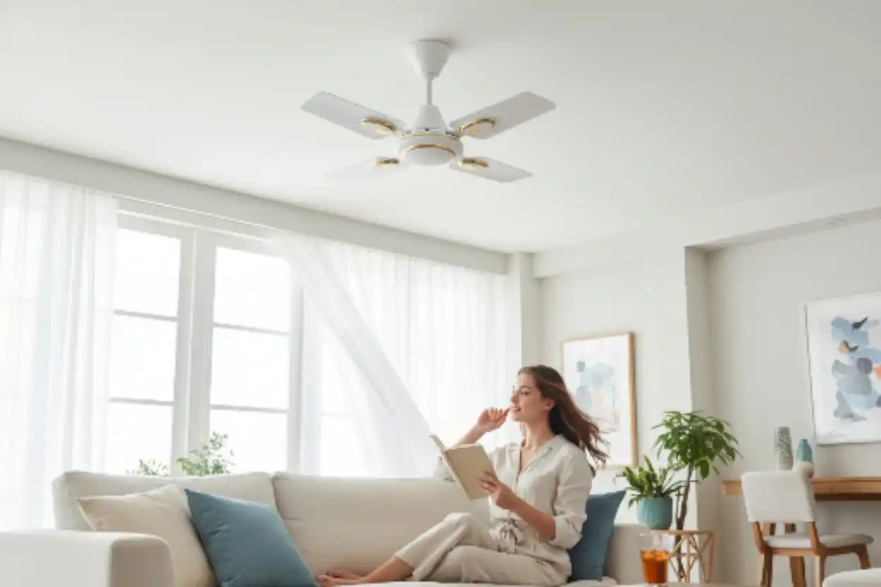 Ceiling Fan, Contact us, Stainless Steel - detail 4