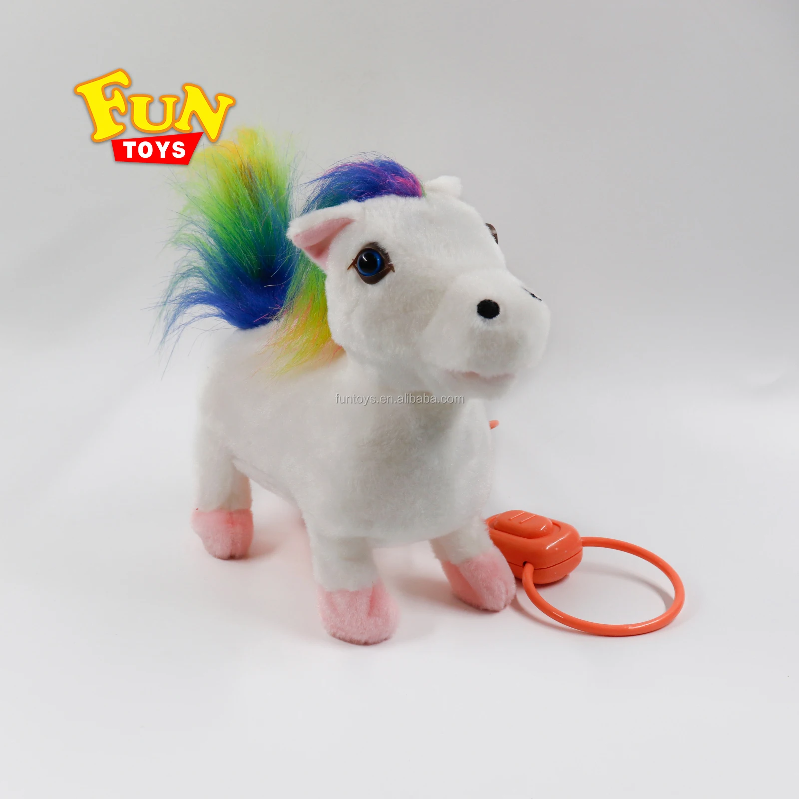 Newest Cute Electric Dancing Unicorn Plush Toy,Cartoon Walk Plush Doll,Singing Talking Unicorn