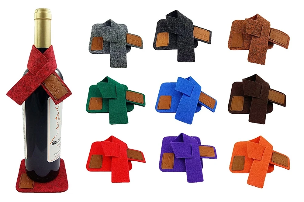 oem logo for you personalized wine gift bags felt