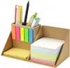 /product-detail/memo-sticky-notes-holder-with-page-marker-colored-index-tabs-flags-kraft-cube-holder-desk-organizer-62327361649.html