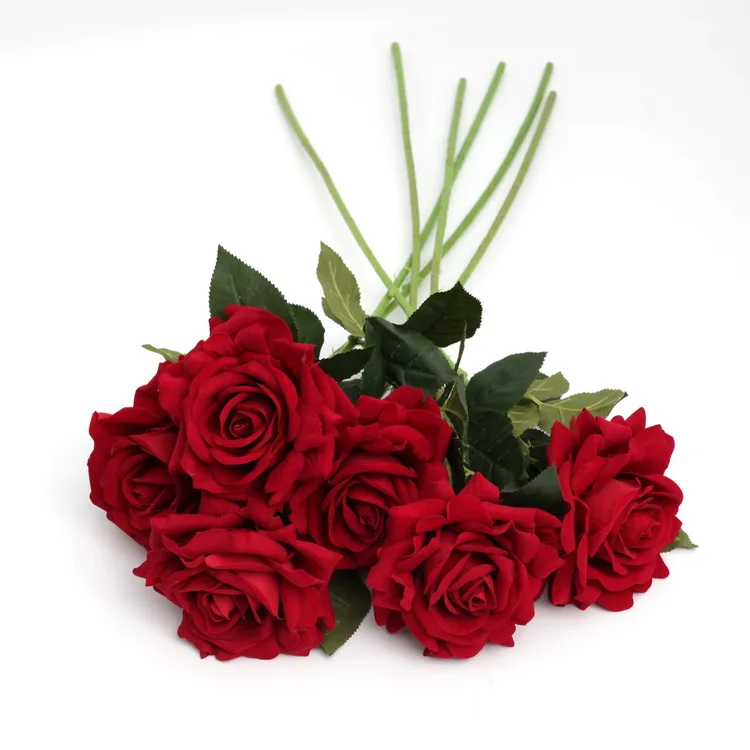 Trx810 Rose Artificial Flower Manufacturers Bulk Wholesale High Quality