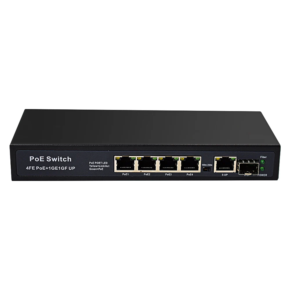 Поэ коммутатор FCR-14. Свитч 1000. Оптический коммутатор. Фото Smart POE Switch 4*2 10/100mbps a+b Types.