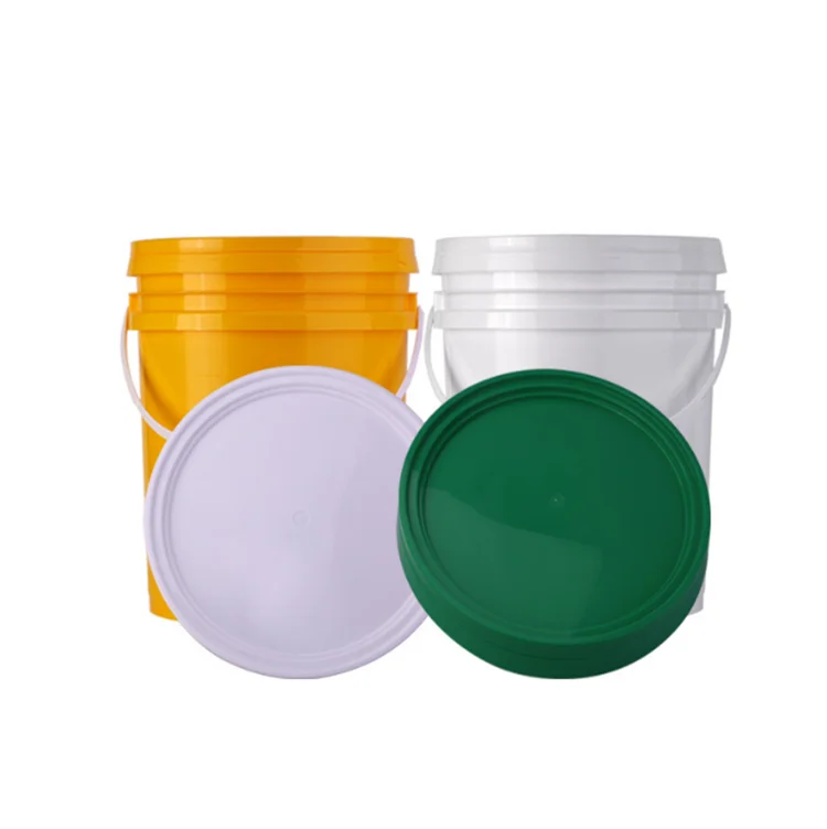 
Food grade plastic PP bucket Various colors sizes Paint bucket BARREL PLASTIC PAIL plastic bucket wholesale 