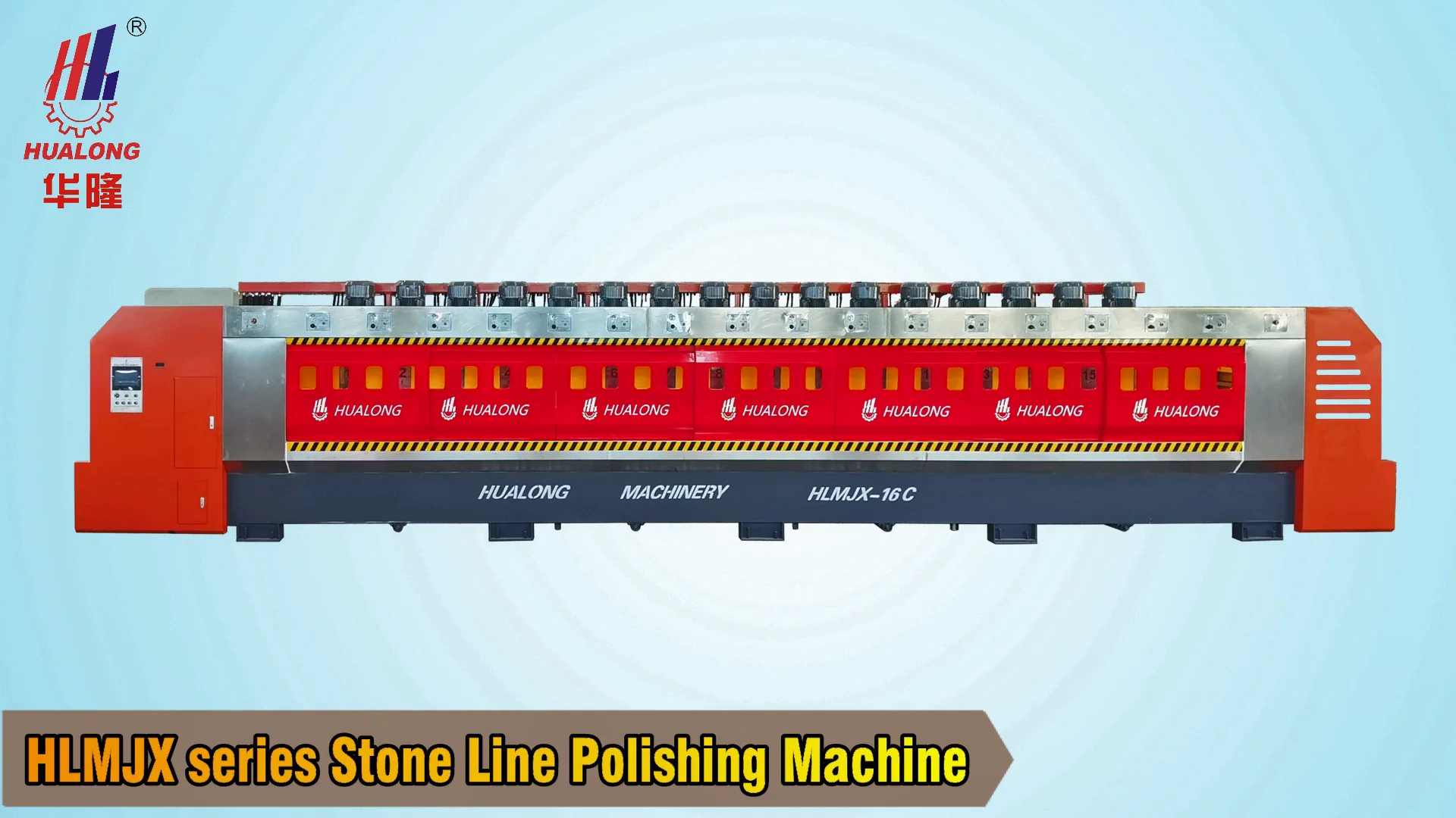 Hualong Stone Machinery Hlmjx-12c Automatic Line Marble Grinding And ...