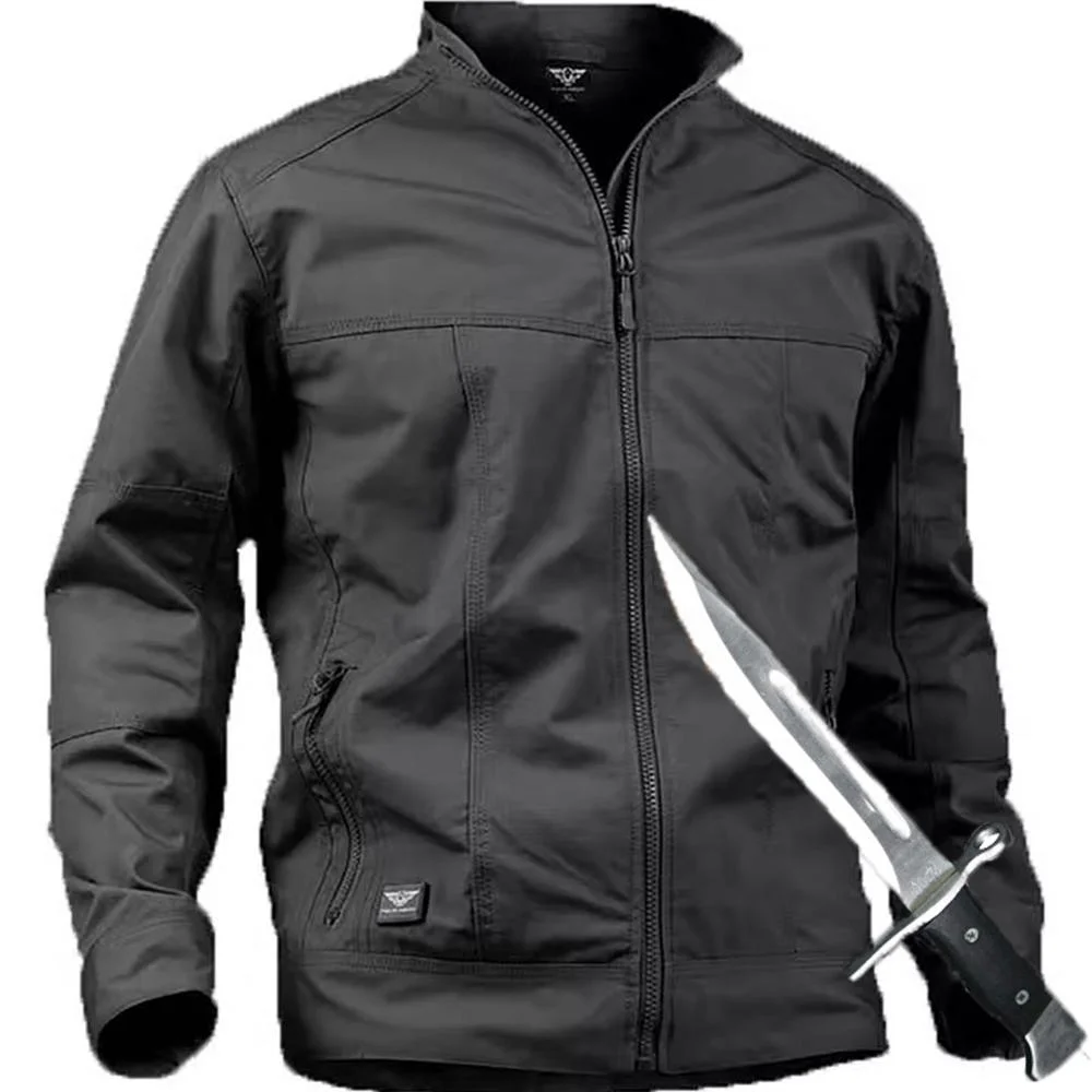 Armadillo Tex Anti Riot Shoulder Protector Body Armor Motorcycle Jacket