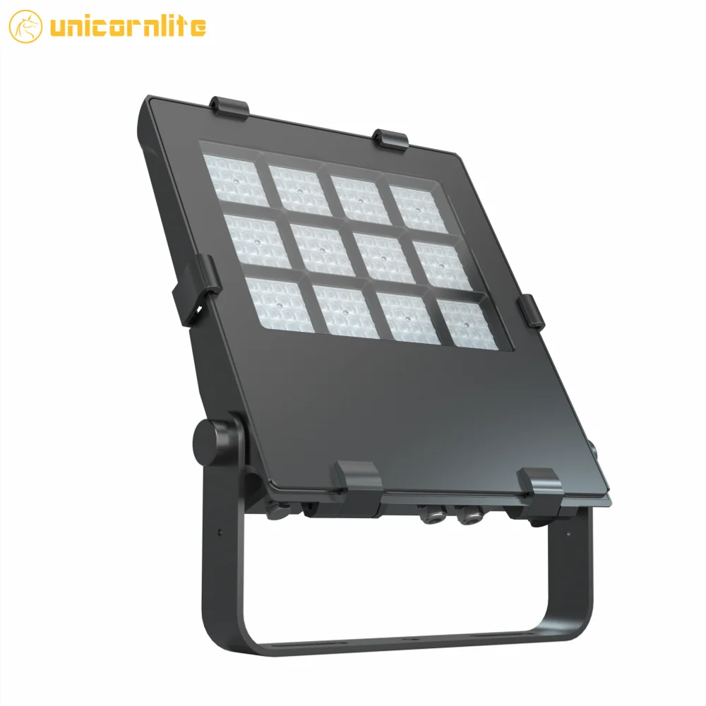 Linkable PMMA Lens UV resistant Anti Glare 200w led floodlight projector for outdoor lighting