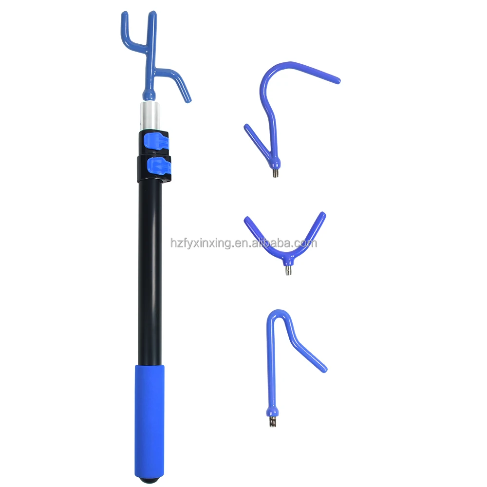Xinxing Aluminum Extension Pole With Utility Hook On The End For
