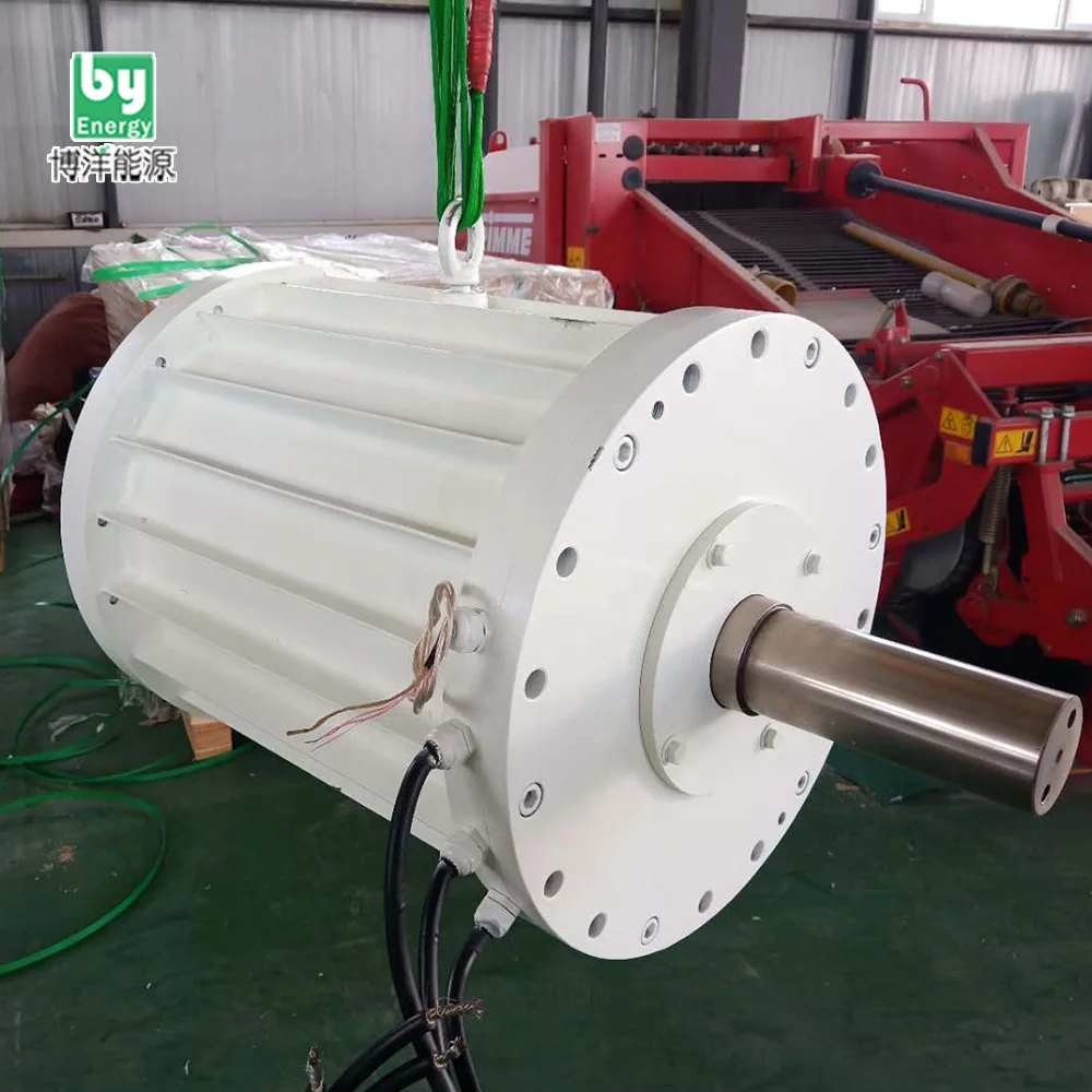 Wind Solar Hybrid Power System Permanent Magnet Motor Wind Power Generator Alternative Energy