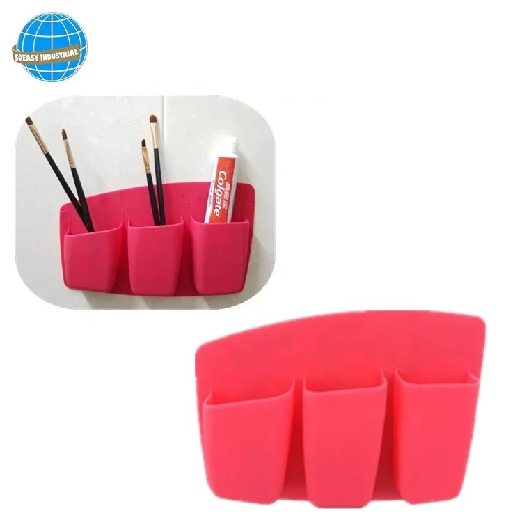 portable makeup brush holder