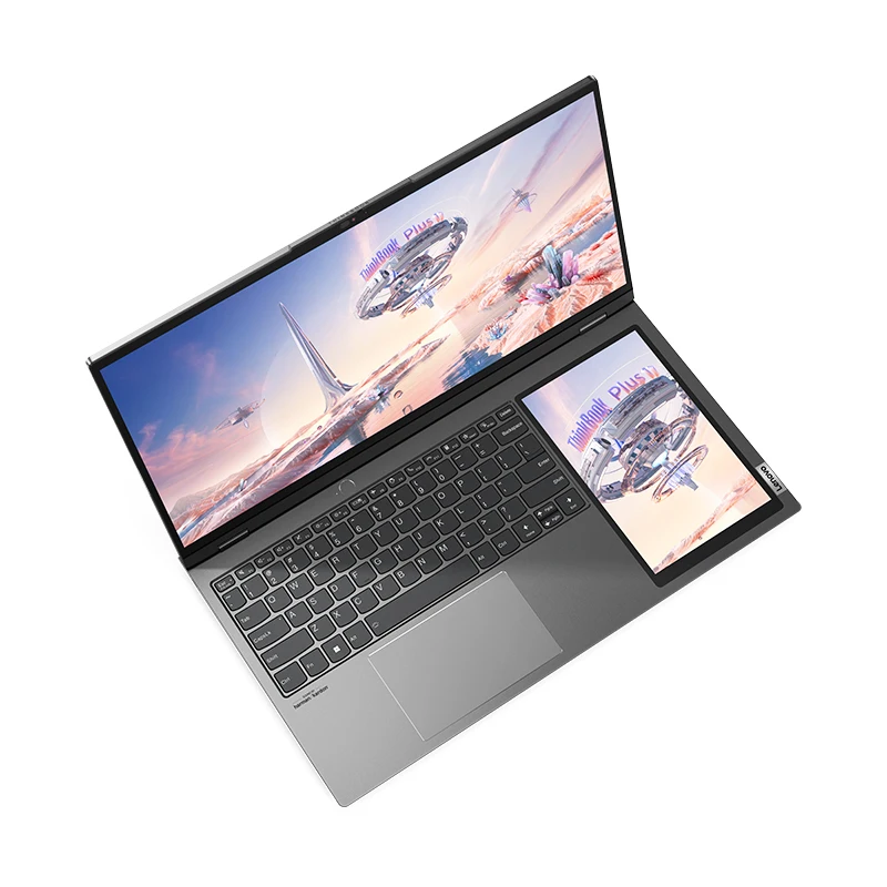 Side-by-side comparison showing LG Gram 17 (left) and MSI Titan 18 (right) with scale reference