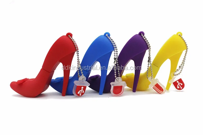 Hot high-heeled shoes USB Flash Drive Memory U Disk 4g 16g 32g 64GB Card Stick Gift Pendrive Key Creativo Gift for lady - ANKUX.COM