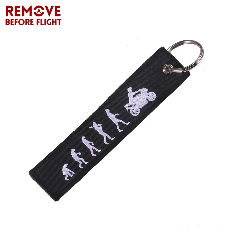 funny motorcycle keychain