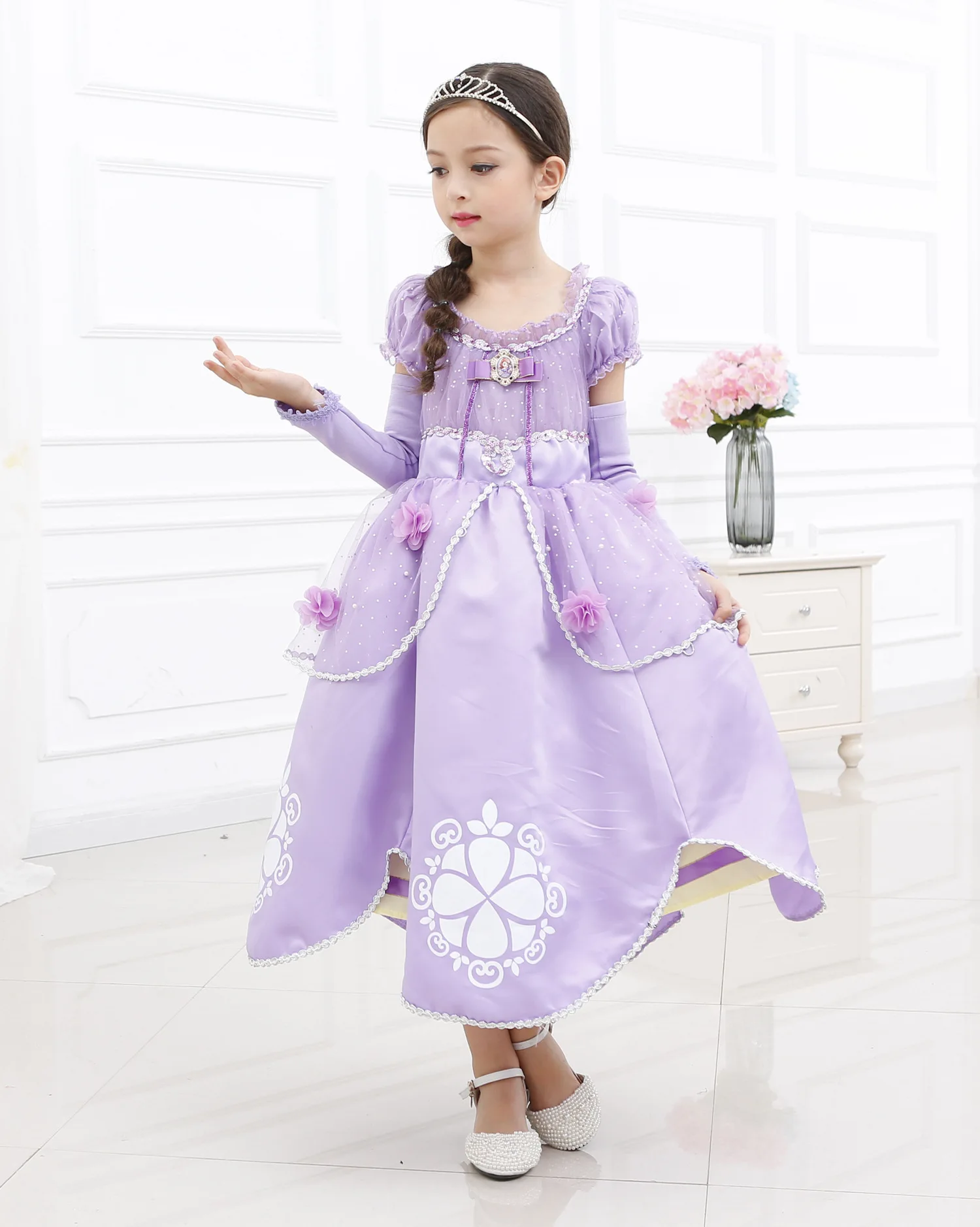 Cosplay Sofia The First Party Costume Carnival Pretty Girls Birthday   Hb53a31e34e6942fb8850283f86a485dfZ 