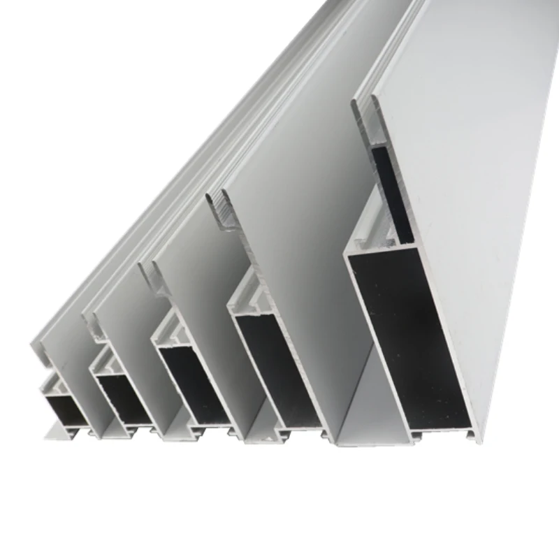 product wall mounted display silicone edge poster frames light box aluminum backlit fabric extrusion frame-3