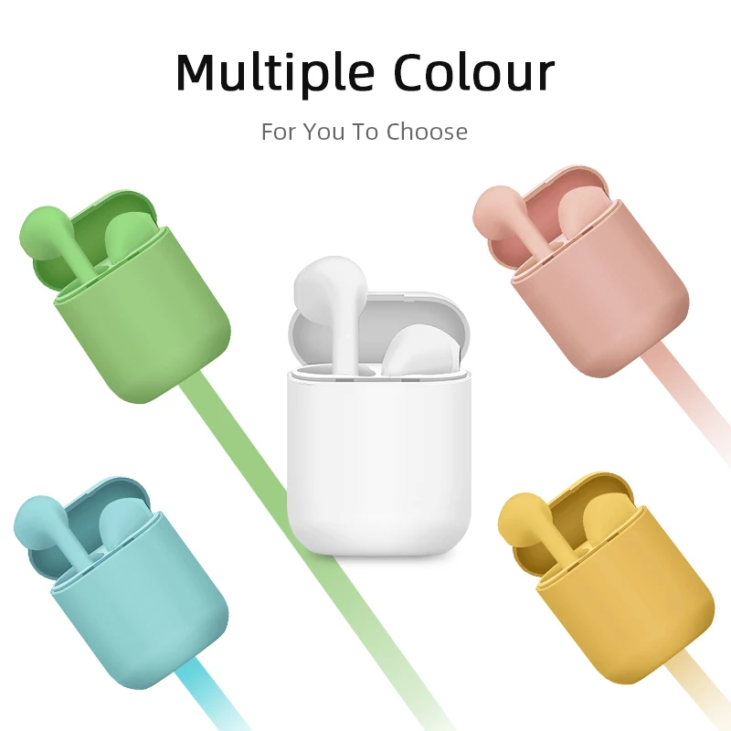 New Products TWS Audifonos I12 Wireless Earphones Inpods I12 headphone With Charging Box In Ear Use for Mobile Phone - ANKUX.COM