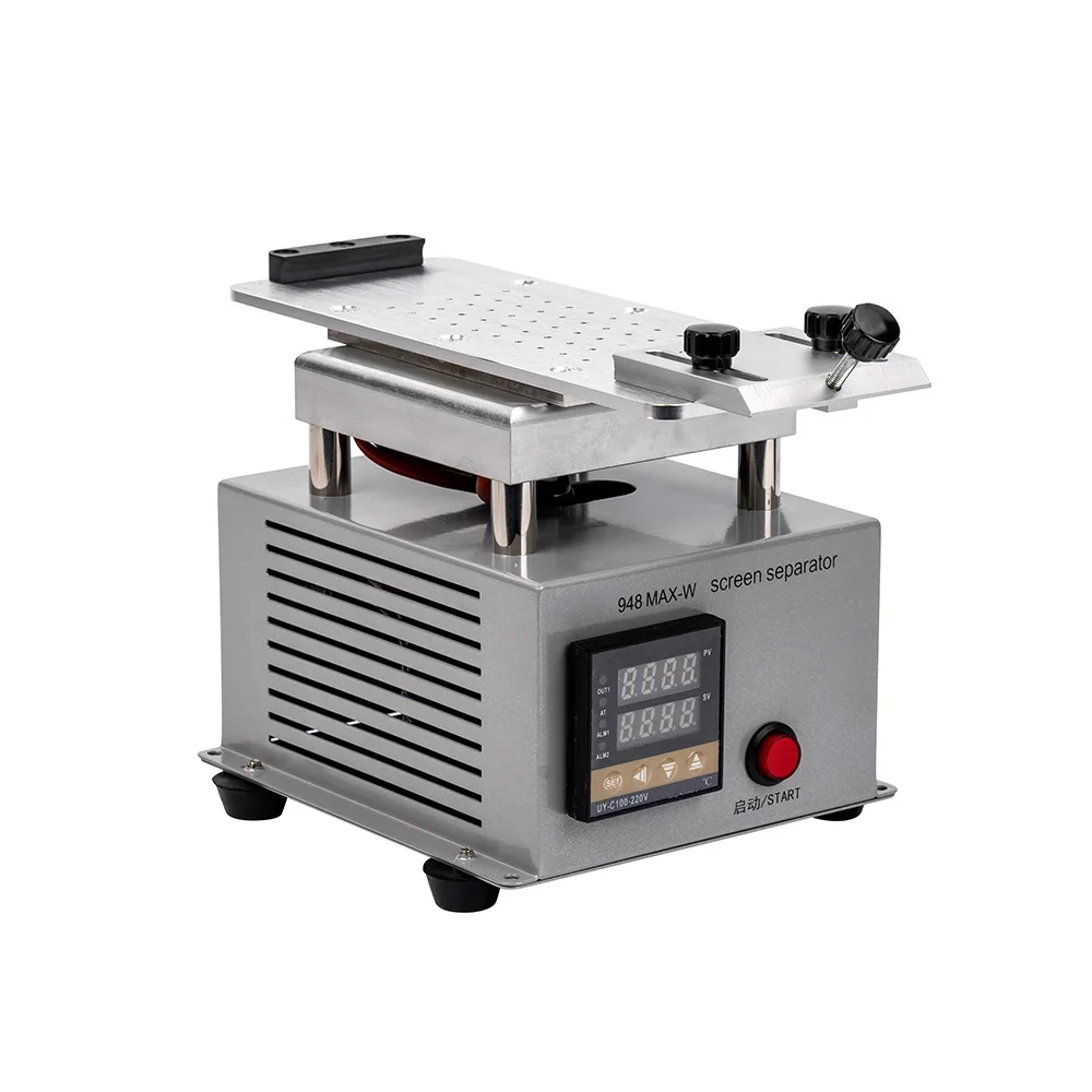 948MAX-W LCD 360 Degree Rotating Separate Glue Remove Machine For Samsung For iPhone