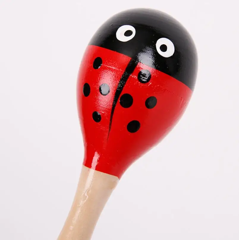 hot sell wooden maracas custom educational plastic baby maracas