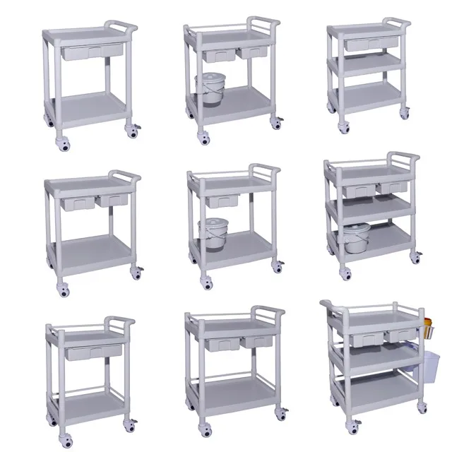 Medical Equipment Hospital Use Mobile Car Abs Cart Buy Medical Car
