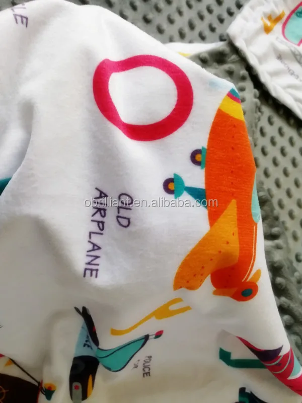 Minky Dot Baby Blanket