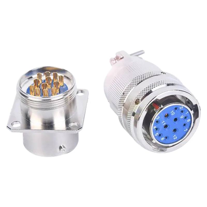 12 Pin Aviation Connector Plug Socket Y11p-1412tk2/zj10 Series ...