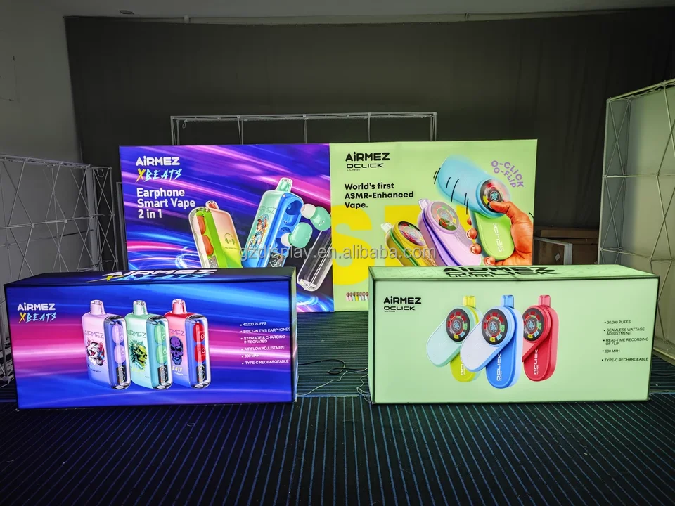 Customized Printing of Trade Exhibition Booths, Portable Exhibition Booth Display with LED Background Exhibition Light Boxes Hb5516492d86a42849c9f9455537e0f2fz