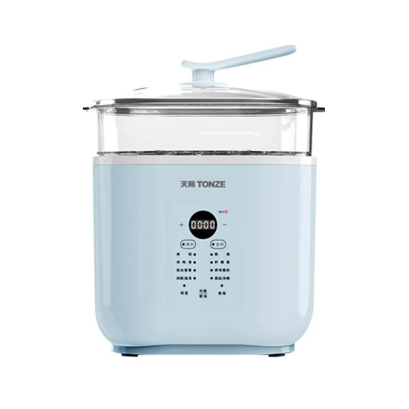 Tonze Big Capacity 5.5l Multi Use Programmable Ceramic Stew Pot With Food Steamer Smart Slow