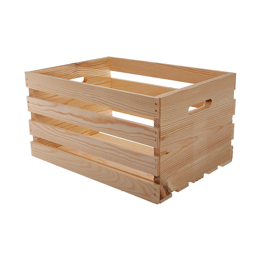 Cheap Wooden Fruit Gift Crates Wooden Vegetable Crates Wooden Storage
