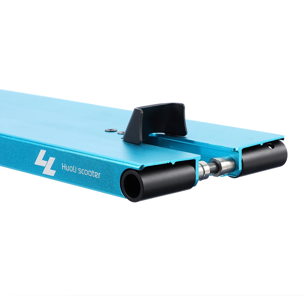 Huoli Scooter Blue 5.5 Inch Custom Street Stunt Scooter Deck For