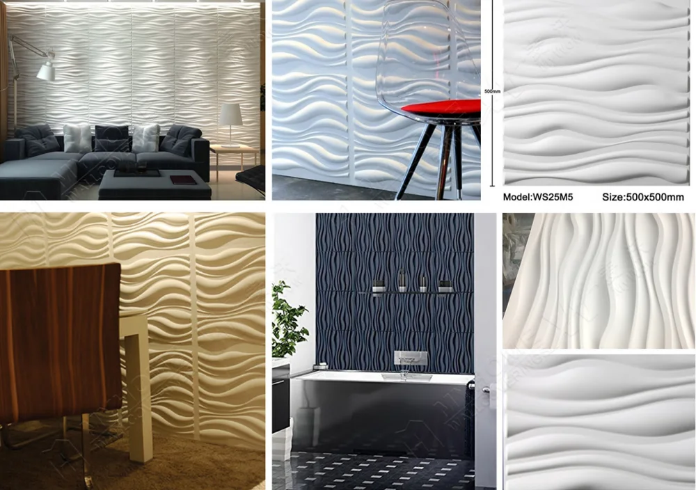 Fashion New 3d Interior Designs Pvc Wall Panels - Buy 3d Wall Panel ...