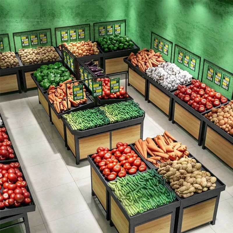 Desain Minimarket Sayuran