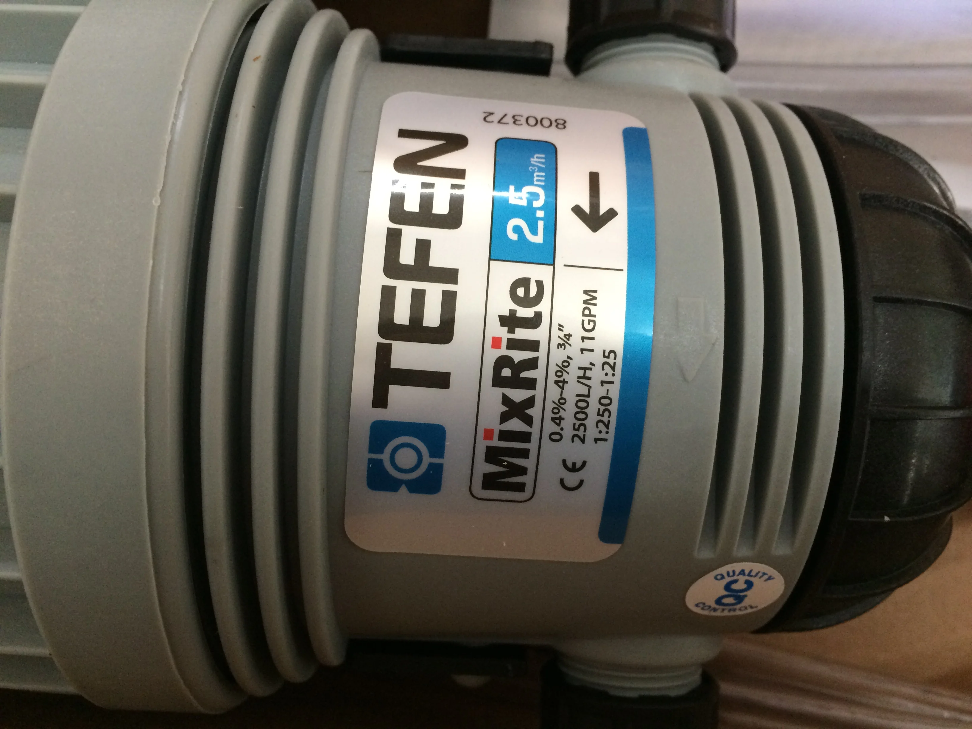 Tefen Mixrite Doser Pump Tf2502 /2504 Drip Irrigation Venturi ...