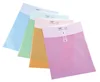 Unique Style Plastic Envelope File Pockets With String Button