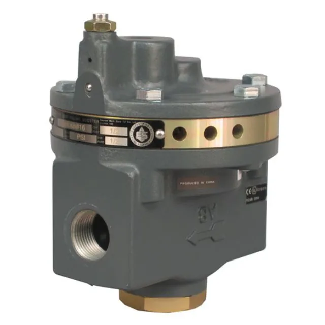 Fisher los aumentadores de presión de volumen de 2625 series combina con el posicionador de la válvula del control numérico