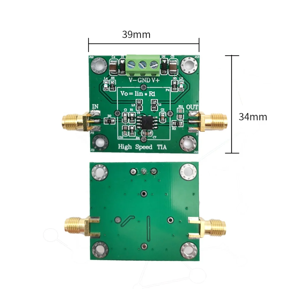 Taidacent Opa847 Photodiode Transimpedance Amplifier Iv Conversion