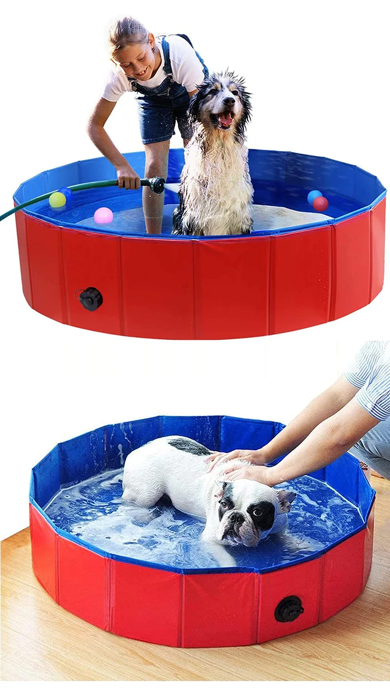 2020 Hot sell high quality Foldable Pet Bath Pool Durable Pet Swimming Pool dogs pet