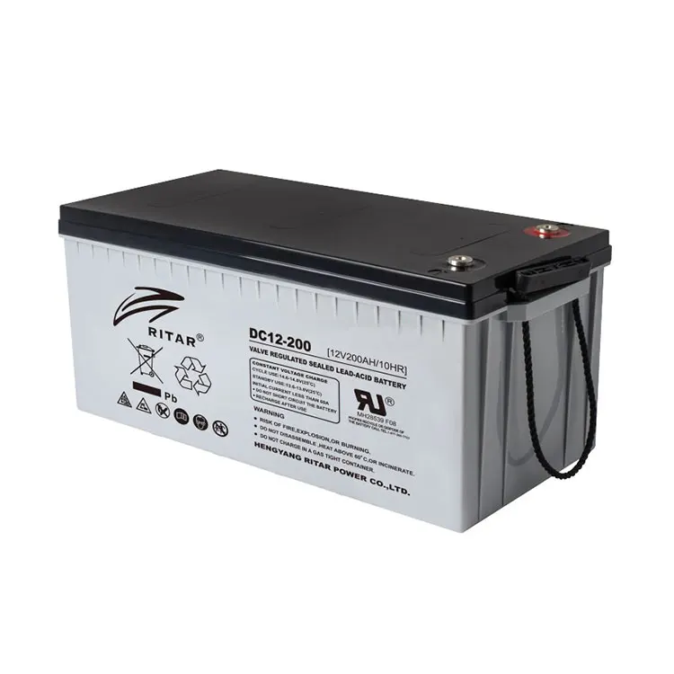 Ritar 12v Battery Gel 100ah 120ah 150ah 200ah 250ah 260ah Deep Cycle ...