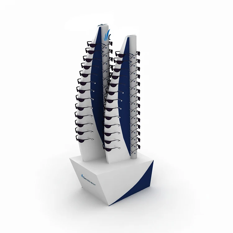 太阳镜展示架亚克力旋转眼镜架眼镜展示架太阳镜地板支架