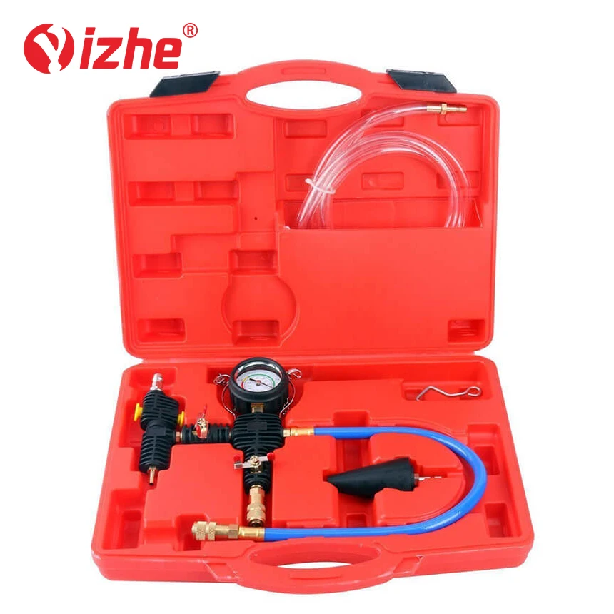 4pcs Cooling System Vacuum Purge Refill Cooling Kit Radiator Vacuum