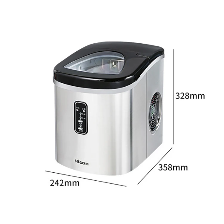 Hzb12sa Stainless Steel Portable Countertop Ice Maker Machine Buy