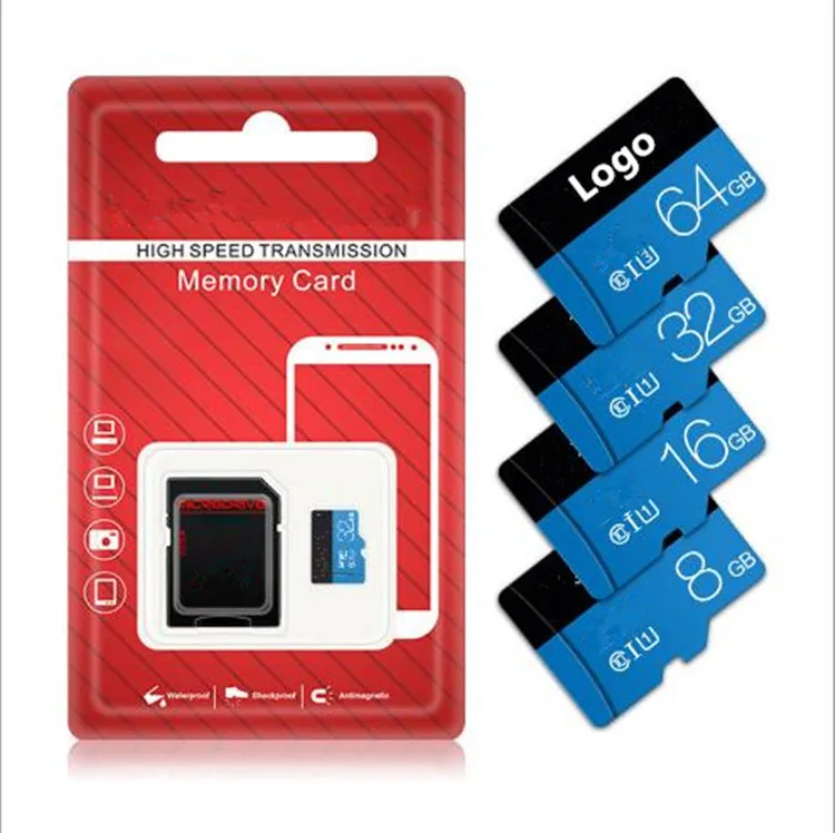 Wholesale Memory SD Card 1GB 2GB 4GB 8GB 16GB 32B 64GB 128GB Micro TF Card - ANKUX.COM