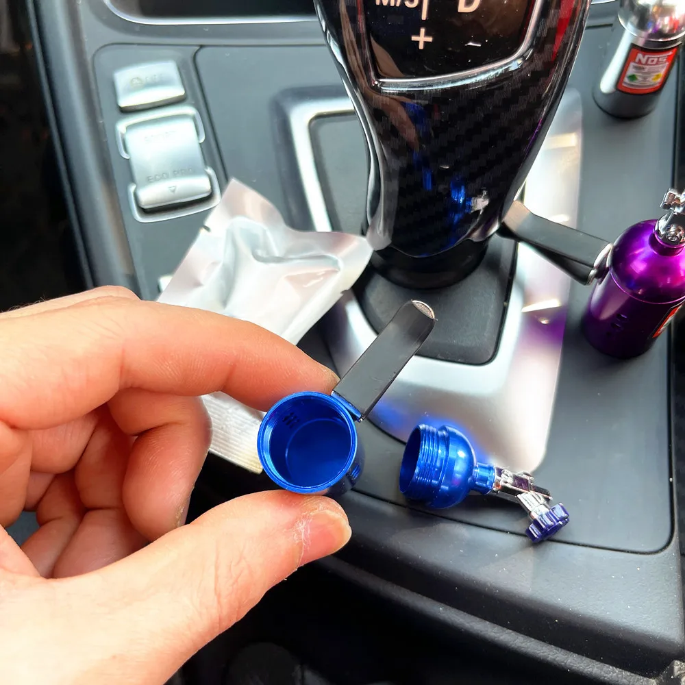 Best-Selling Car Air Vent Decoration Metal for NOS Perfume Nitrogen Cylinder Fragrant Freshener for Cross-Border Comptibility