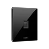 Bihu black acrylic tel wall socket