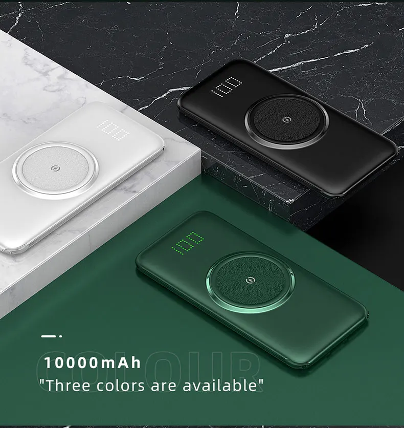 TIMESSamazon best sellers 20000mAh 10000mAh 7 in 1Power Bank 15W Portable wireless Charger with multi port High Speed Charging - ANKUX.COM