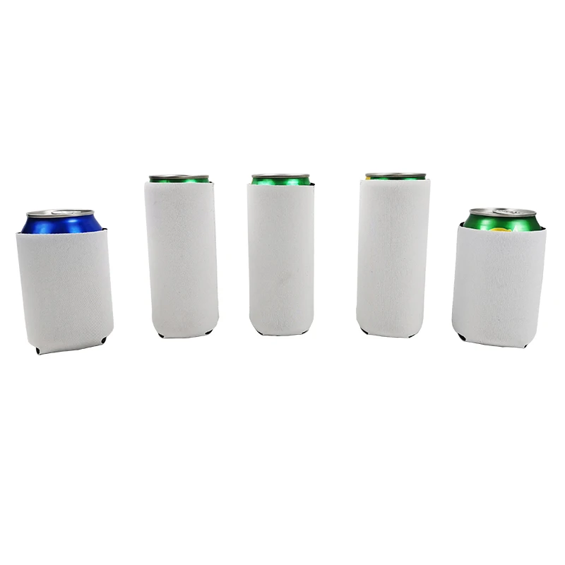 

Factory Price Insulated Beer Cooler Neoprene Blank White 12OZ/330ml Collapsable Can Cooler/ Holder/Sleeve RTS, Customized color