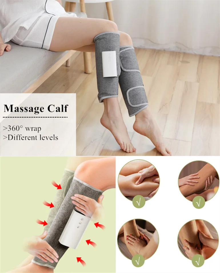 Air Compression Calf & Arm Massager w/ Heat — Medic Therapeutics