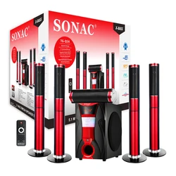 SONAC TGQ5A multimedia speaker audio system sound bass party speaker