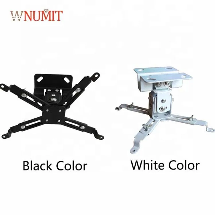 Black And White Ceiling Mount Projector Bracket