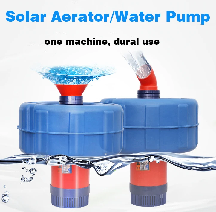 Solar Powered Pond Aerator With Battery Backup Dc Solar Powered