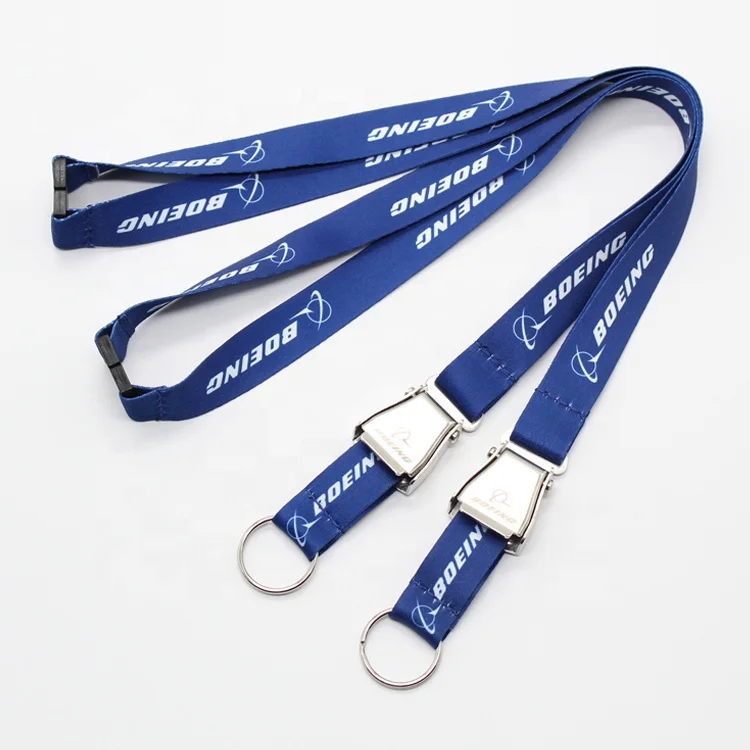 High Quality Boeing Airbus Lanyard With Aircraft Seatbelt Buckle - Buy ...