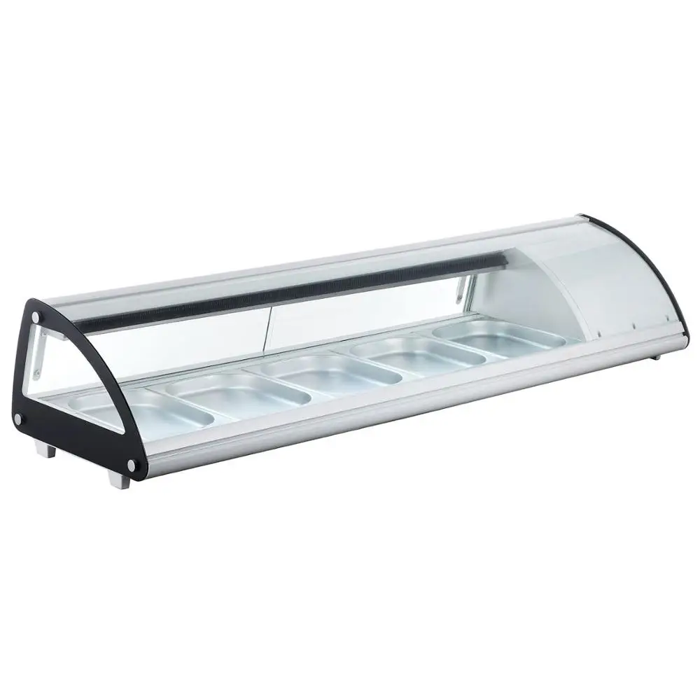 Ss Sushi Showcase Commercial Fridge Mini Sushi Display Chiller